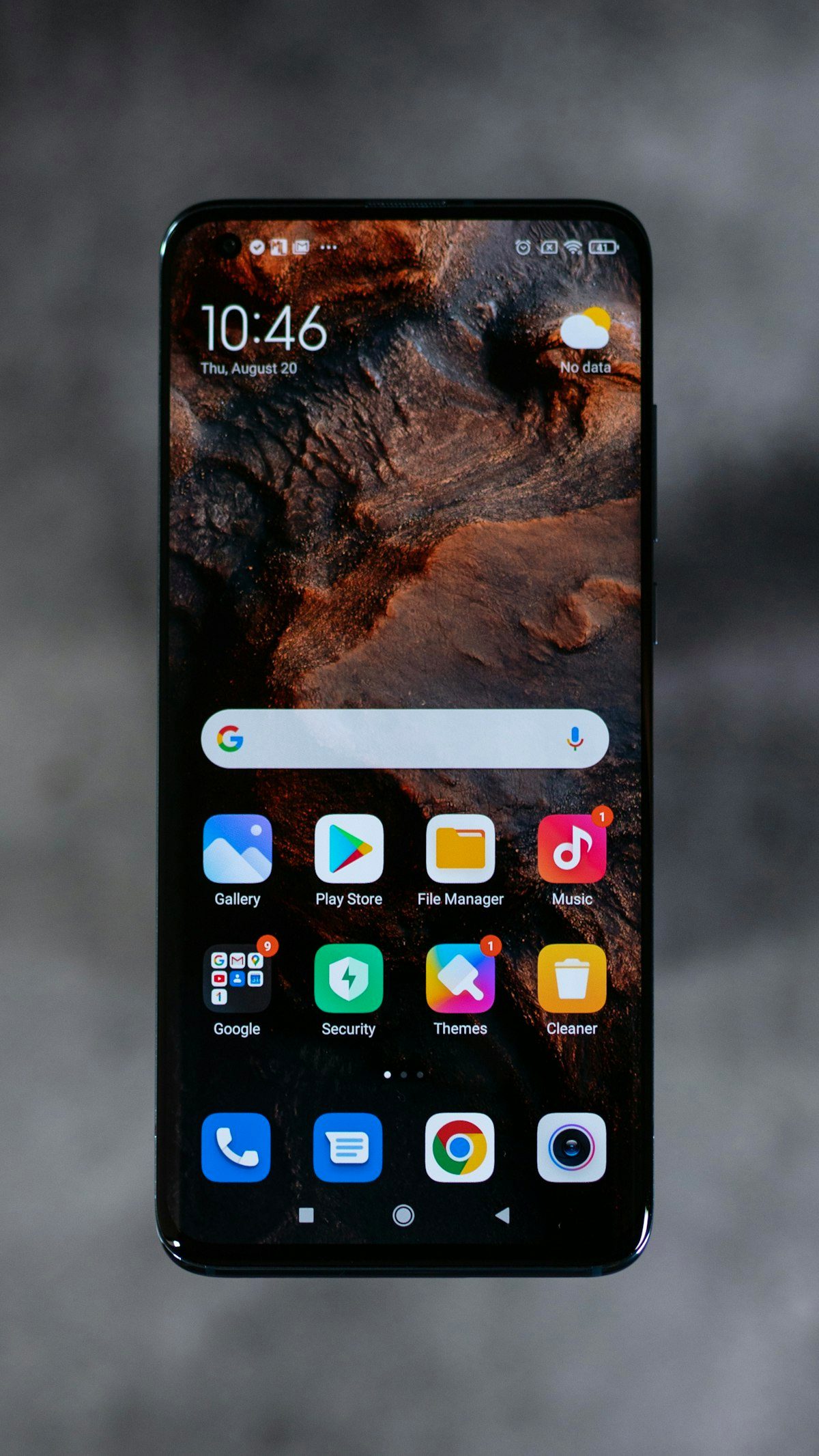 Smartphone con connessione 5G attiva